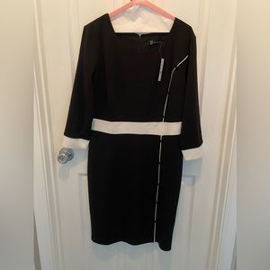 Black and White Dress